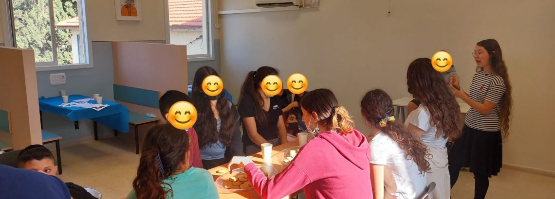 פעילות  ‘קפה דילמה’  בנושא: מנהיגות וגבורה  – שכבת ח’