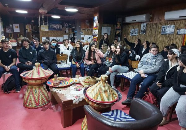 מגמת מדעי החברה שכבה יא’ בסיור במרכז גרמאצין החוויה האתיופית בבית שאן
