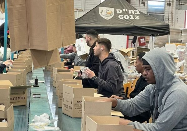 איך נולדת מנת קרב – תלמידי יב’ ביום התנדבות